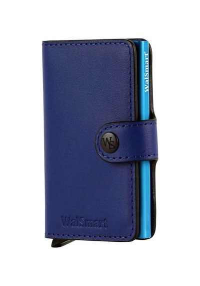 Walsmart Mini Cotton Akıllı Mekanizmalı Cüzdan Hakiki Deri