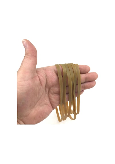 Kauçuk Kalın Paket Lastiği 180x6mm 25 Kg
