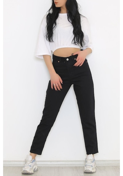 Mokashopin - Boyfriend Kot Pantolon Siyah1 - 8756.1431. 001