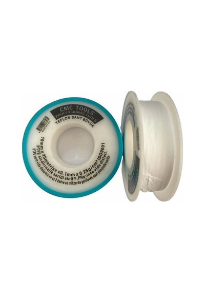 Mey İthalat Teflon Bant Büyük 30 Metre 19 Mm