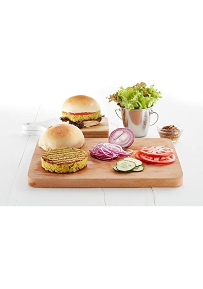 Yeşil Burger Kalıbı 11x3 5cm Çok Renkli