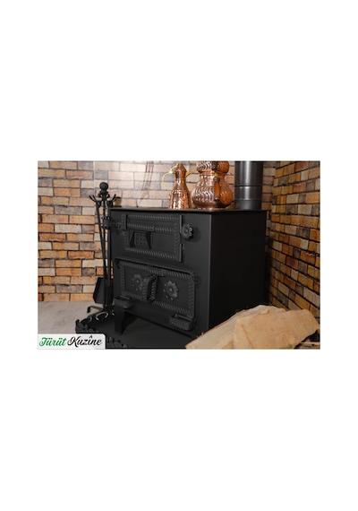 Karadeniz Kuzinesi 65 50 - 45 45 Fırın Ölçüsü - Odun Yakıtlı- 2 Mm Gövdeli-küllüksüz