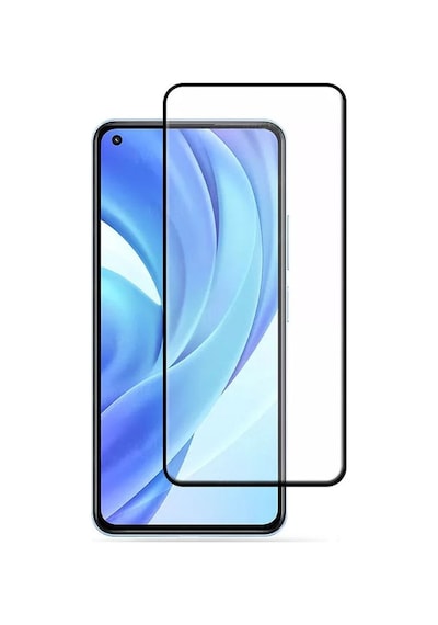 Microcase Xiaomi 11 Lite 5G Ne Tam Kaplayan Çerçeve Cam Koruyucu