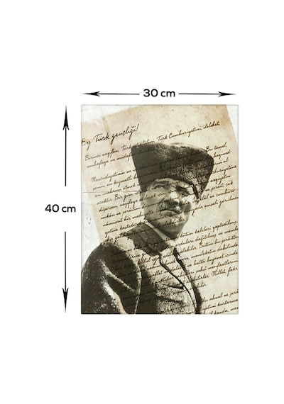 Decorita Cam Tablo | Atatürk Serisi 10