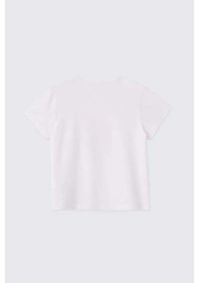 Panço Kız Çocuk Şort Tişört 2'li Fuşya Alt Üst Takım 2611gk17014 Pembe
