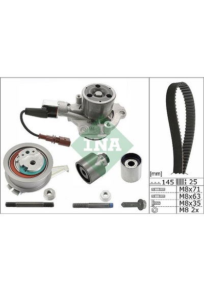 Ina Triger Seti Devirdaimli Sensörlü Crafter-t6 2.0 Tdi Cxeb-cxec-cxfa-cxha 530069930 04l198119j 04l121011h