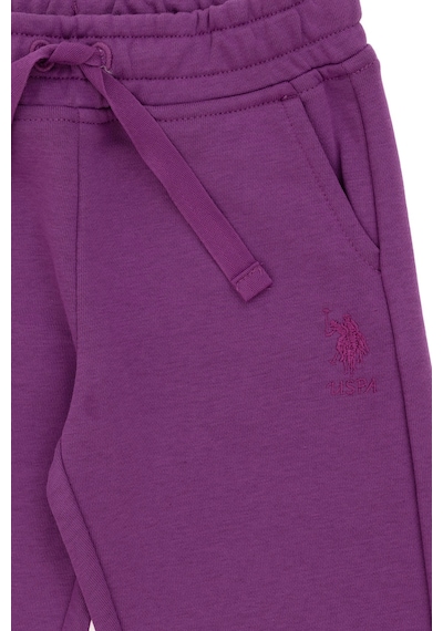 U.s. Polo Assn. Kız Çocuk Menekşe Eşofman Altı 50291627-vr037 Menekşe Pembe