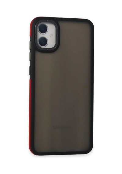 Samsung Galaxy Uyumlu - A05 Harvel Kapak - Kırmızı Çokrenkli
