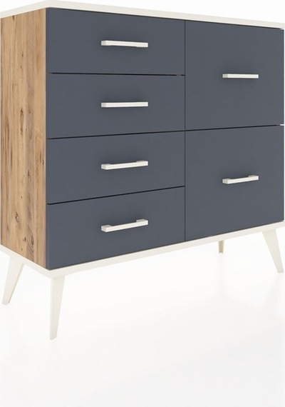 Arges Şifonyer 6 Çekmeceli 88x30x80 Çam-aytaşı/antrasit Aytaşı/antrasit Arges Şifonyer 6 Çekmeceli 88x30x80 Çam-aytaşı/antrasit Aytaşı/antrasit