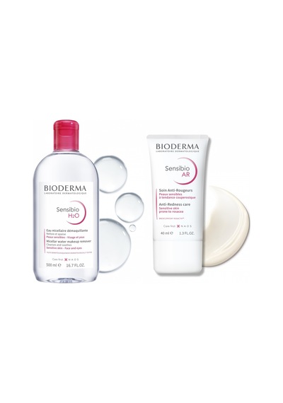 Bioderma Sensibio H2O 500 ML + Bioderma Sensibio AR Cream 40 ML