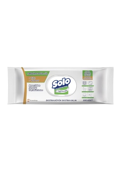 Yüzey Temizleme Mendili Üçlü Set 300 Yaprak 100'lü 3 Paket