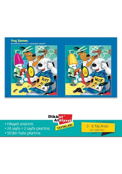 Highlights Sticker Eğlenceli Etkinlikler Hikayeli Bulmaca 5li Set