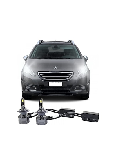 Megamarket06 Peugeot 2008 Led Kısa Far Ampulü Ultra H7