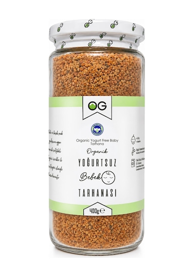 OG natural Organik Yoğurtsuz Bebek Tarhanası 400 G