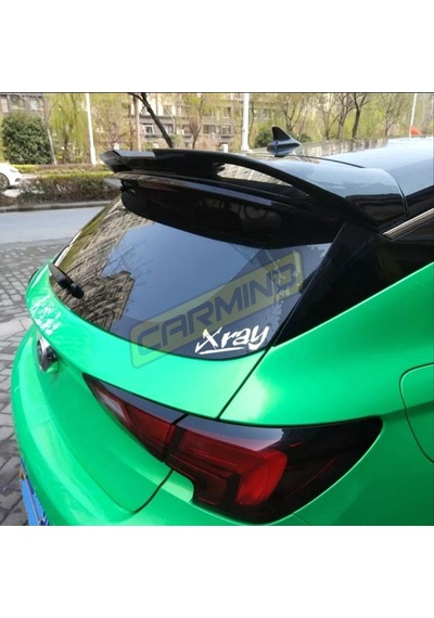 Opel Astra K Abarth Spoiler Piano Black Abs Plastik 2015-2018