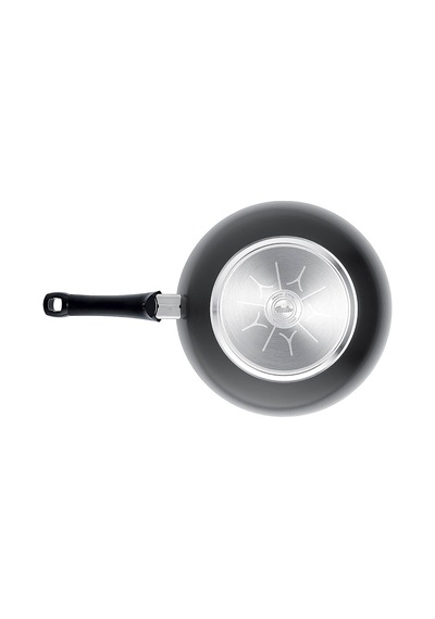 Fissler Ceratal Comfort Orbit Black Wok Tava - 30 Cm Siyah