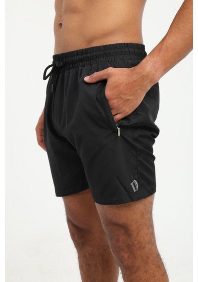 Dufy Erkek Slim Fit Siyah Mayo-25467