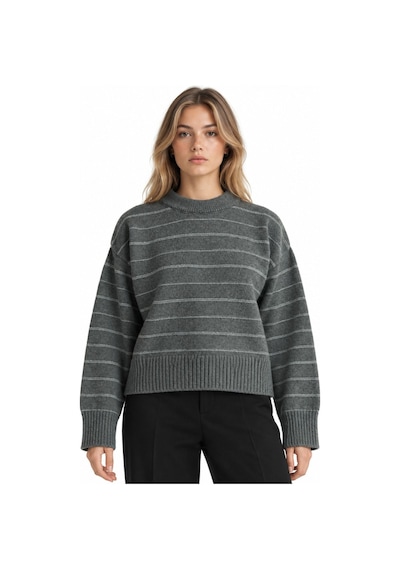 Hiccup Vıorna Triko Sweatshirt Koyu Gri