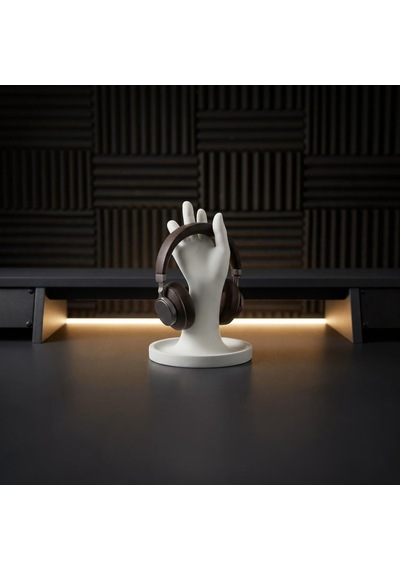 Happy3dworld Ruhani El Figürlü Kulaklık Standı, 3d Baskı Gotik Masaüstü Dekor