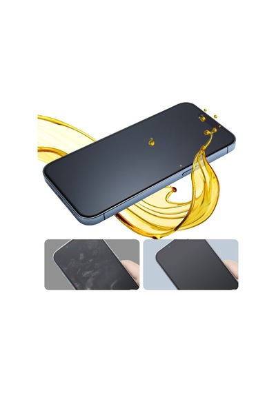 Blueo Apple Uyumlu iPhone 15 Anti-reflective Aparatlı Ekran Koruyucu