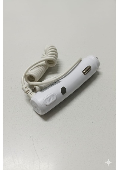 Hanedanev Araç Şarj Aleti Çakmaklık Oto Seyahat Şarj Aleti Micro Usb Spral Kablolu 2000 Mah
