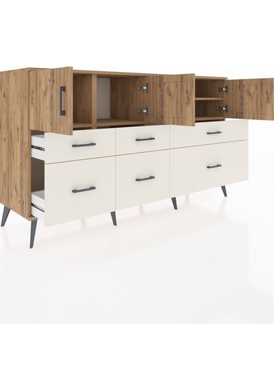 Hyperion Konsol 4 Raflı 6 Çekmeceli 4 Kapaklı 176x44x99 Çam-çam/aytaşı Atlas Çam - Atlas Çam Hyperion Konsol 4 Raflı 6 Çekmeceli 4 Kapaklı 176x44x99 Çam-çam/aytaşı Atlas Çam - Atlas Çam