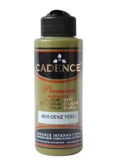 Premium Akrilik Boya 8010 Ceviz Yeşil 120 Ml Ceviz Yeşil