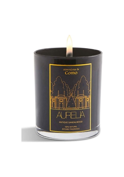 Aurelia Geneve Atmosfera Di Como - Antique Sandalwood - Sandal Ağacı Kokulu Mum - 210 G