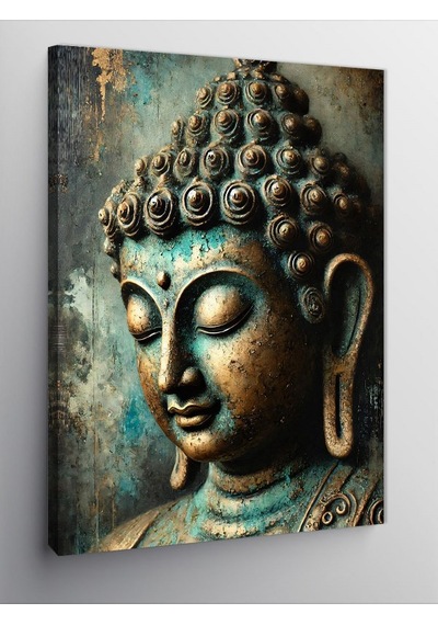 Kanvas Tablo Buda Ve Meditasyon 70cmx100cm