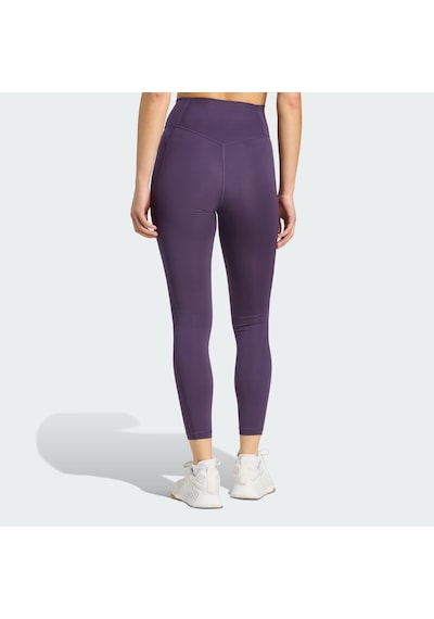 Adidas Optime Essentials No Front Rise Seam 7/8 Kadın Tayt Jy4818 Mor