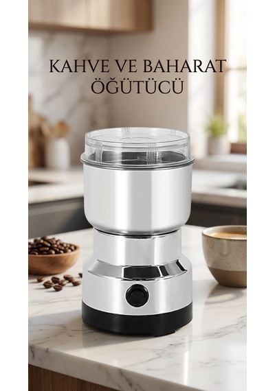 Çelik Kahve Ve Baharat Öğütücü Makine, Ayarlanabilir Öğütme Çok Renkli
