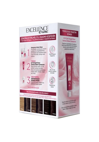 Excellence No: 3 Creme + Yaş Uzmanı 40+ Kırışıklık Karşıtı Sıkılaştırıcı Krem pktexccrm3yasuzmn40-7092