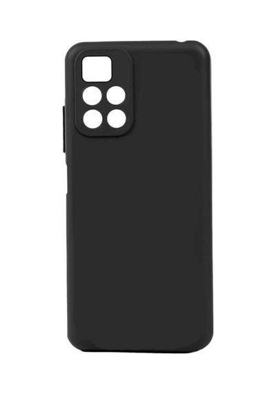 Xiaomi Redmi 10 2022 Kılıf Siyah Renk Esnek Silikon Kapak Col172967-siyah
