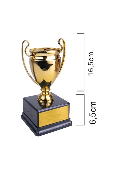 Süblimasyon Altın - Gümüş Şampiyon Ödül Kupası - 23cm