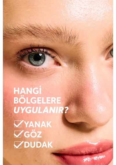 Cream Co. Nemlendirici Besleyici Işıltılı Dudak Yanak Göz Renklendirici Glow Tint Deep Red