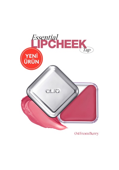 Clio Essential Lipcheek Tap 04 From Berry
