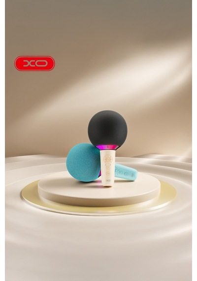 Xo Be50 Kablosuz Karaoke Mikrofonu Bluetooth 5.3 Şarjlı Taşınabilir Profesyonel Ses Değiştiricili