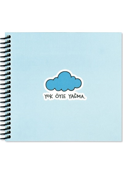 Keskin Color Sticker Defter Hisli Şeyler 16x15 50 Yp Çizgili Yok Öyle Yağma Çok Renkli