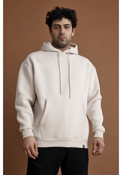 Scorp Origin Erkek Hoodie Sweatshirt Bej Standart Çok Renkli