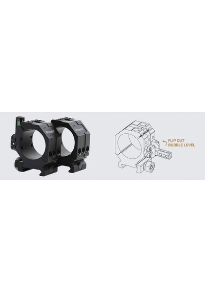 Wheeler 34mm Alçak Profil Picatinny Dürbün Montaj Halkası - 2 Parça 1099951 Siyah
