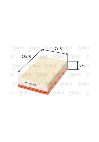 Volvo S40 Hava Filtresi 1.6d 2005-2010 Valeo 585065