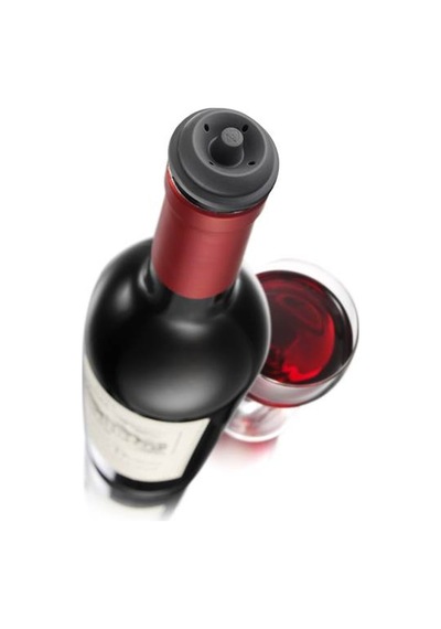 Vacu Vin 886360 Şaraptıpa Seti 6'Lı / Gri Çok Renkli