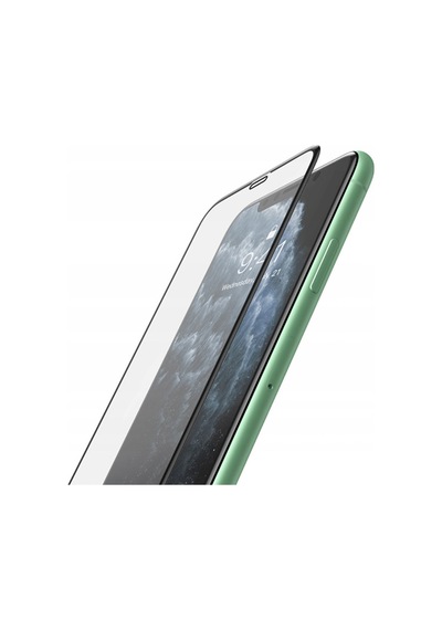 Baseus 0.25Mm Apple Uyumlu   iPhone 11 Pro- Xs-X 3D Curved Full Kaplama Kırılma Siyah
