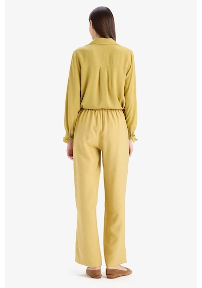 DeFacto Wide Leg Basic Düz Geniş Paça Pantolon E7979AX25SMKH519