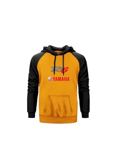 Ymh R6 Red Sarı Renk Reglan Kol Sweatshirt Sarı