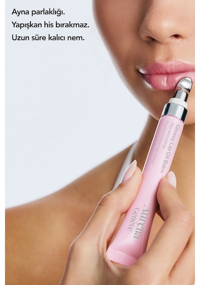 Aurelia Geneve Glossy Lip Oil Nemlendirici Etkili Renkli Lip Balm Marshmallow 12 ML