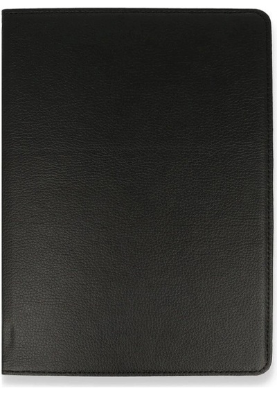 Galaxy Uyumlu X800 Tab S8 Plus 12.4 Kılıf 360 Tablet Deri Kılıf - Siyah