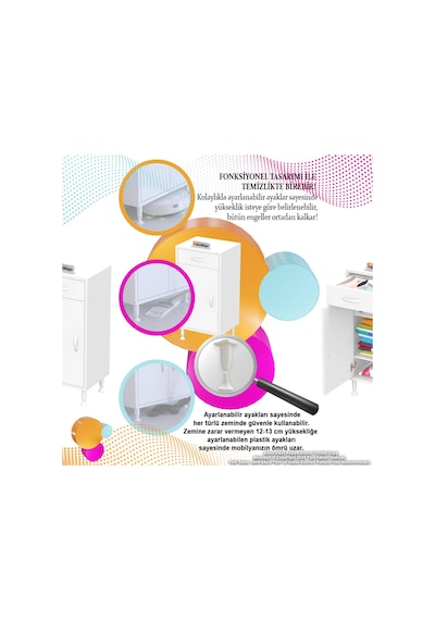 Eliusta Taha 40 Cm 3 Bölmeli Beyaz Çok Amaçlı Dolap 2 Raflı Banyo Mutfak Dolabı 40x88x32,5 Cm Düzenleyici Beyaz Eliusta Taha 40 Cm 3 Bölmeli Beyaz Çok Amaçlı Dolap 2 Raflı Banyo Mutfak Dolabı 40x88x32,5 Cm Düzenleyici Beyaz