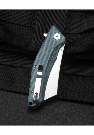 Bestech Cubis Micarta Sap D2 Çelik Kamp Çakı Bg42c Açık Gri