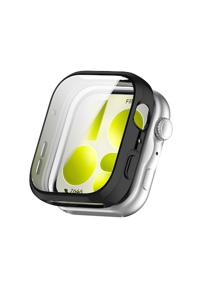 Huawei Watch Fit 5 Uyumlu Parlak Silikon Kasa Ve Ekran Koruyucu 360 Derece Full Koruma Darbe Emici